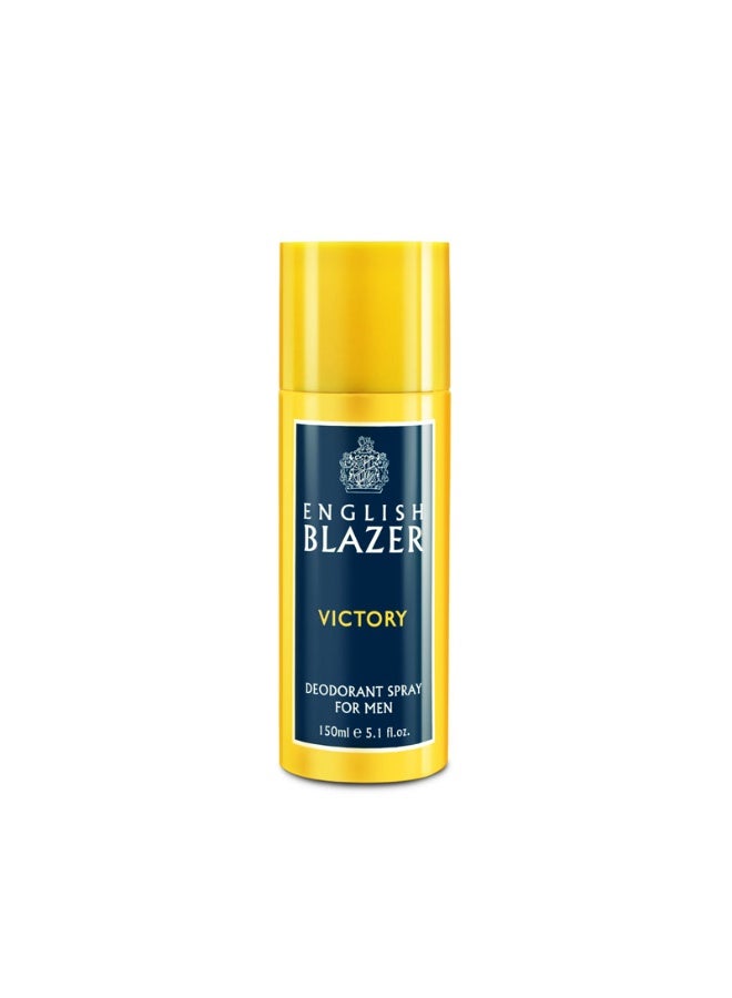 English Blazer Body Spray Set for Men (London+ Sailor+ 73), 3 × 150 ml - Image 2